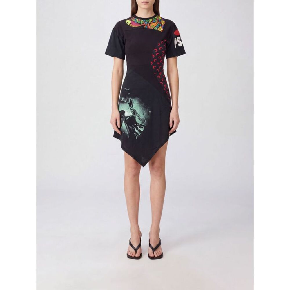 Marine Serre Dress Woman Black